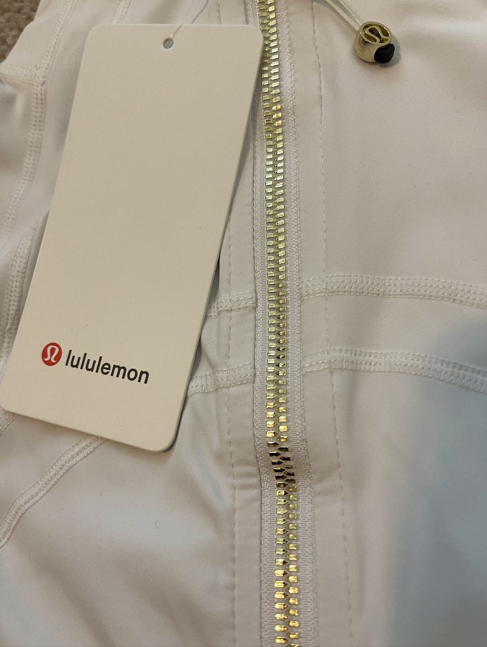 Lululemon White Define Jacket + Align Leggings Set Size 6 NWT - Picture 3 of 4